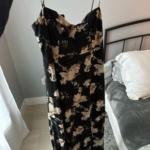 Petal and pup Black and Cream Women's Dress